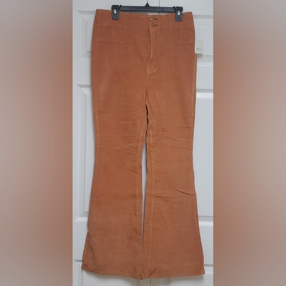 Free People We The Free Jayde Cord Flare/Cognac - Picture 6 of 16